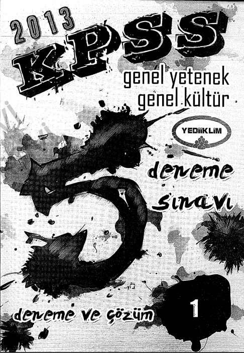 KPSS 5'li Deneme Sınavı